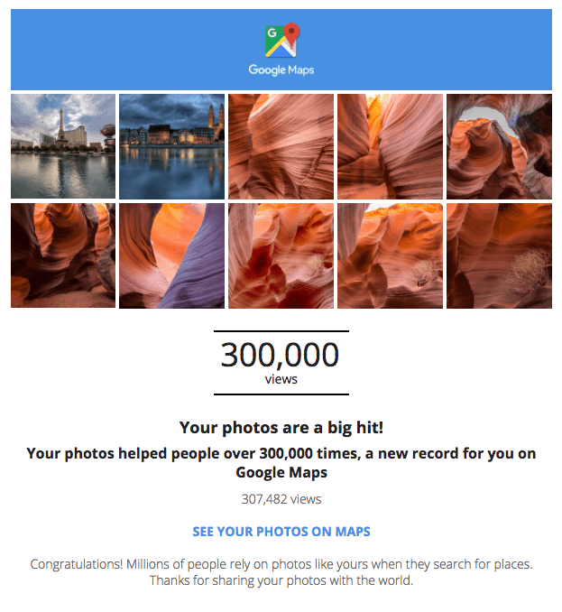 300’000 views on Google-Maps