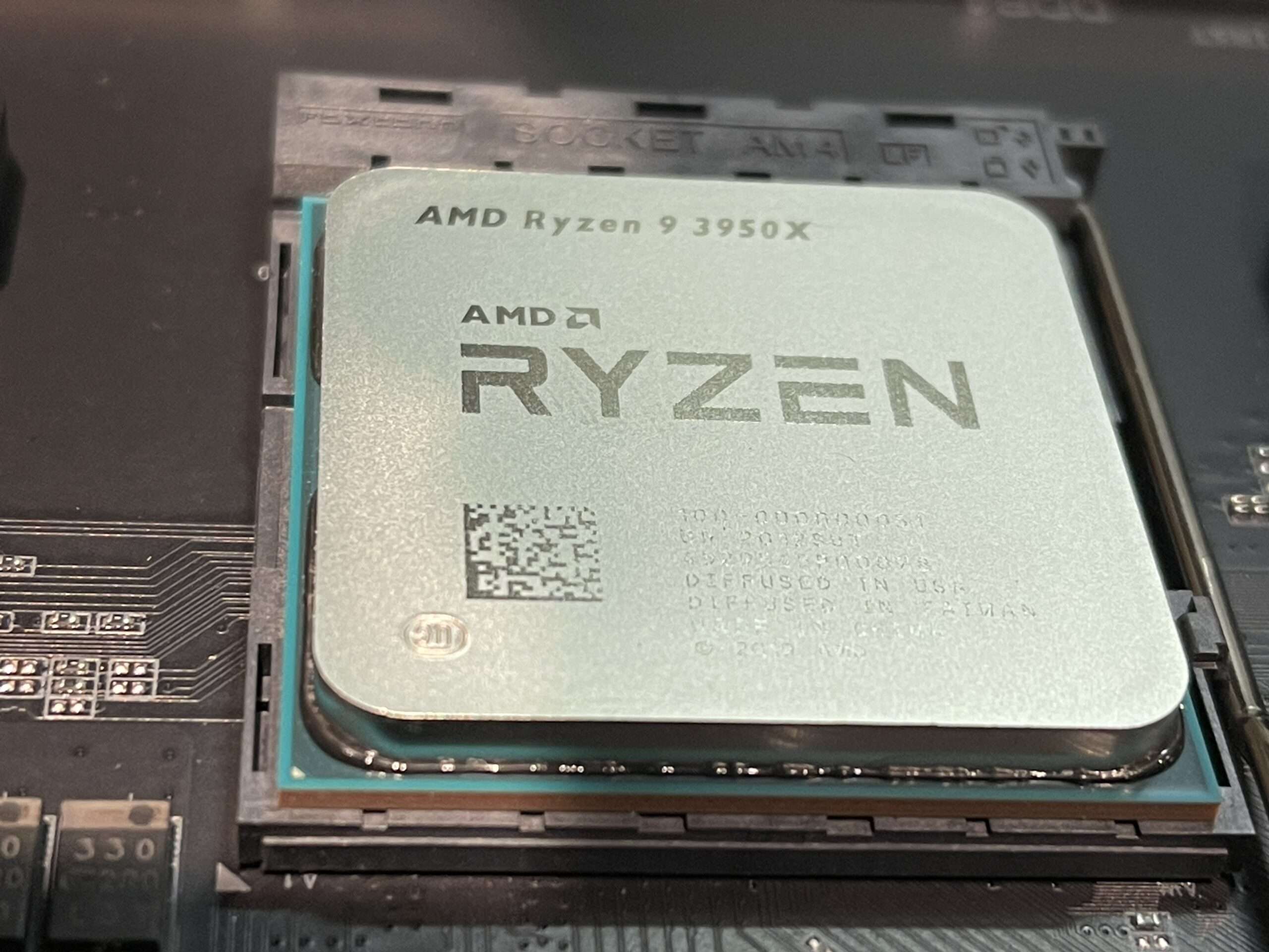 New AMD Ryzen 9 workstation